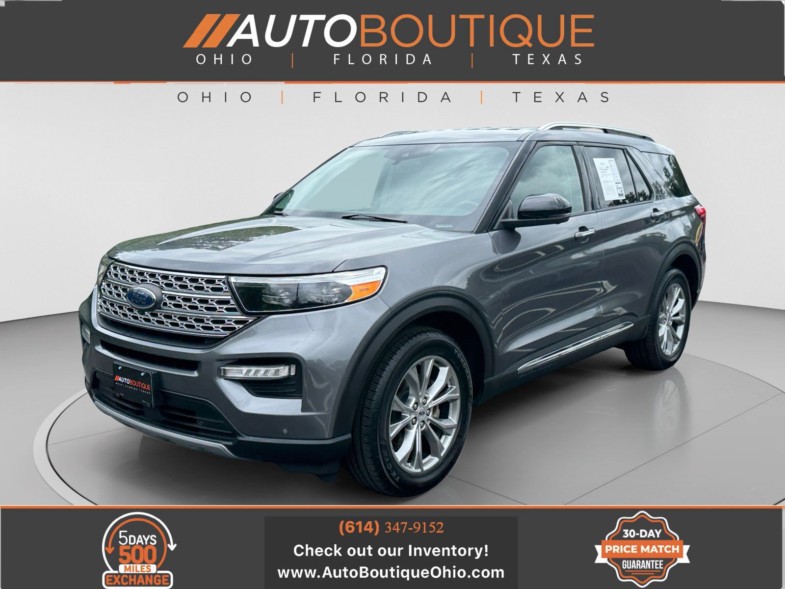 Used 2021 Ford Explorer Limited w/ Equipment Group 301A