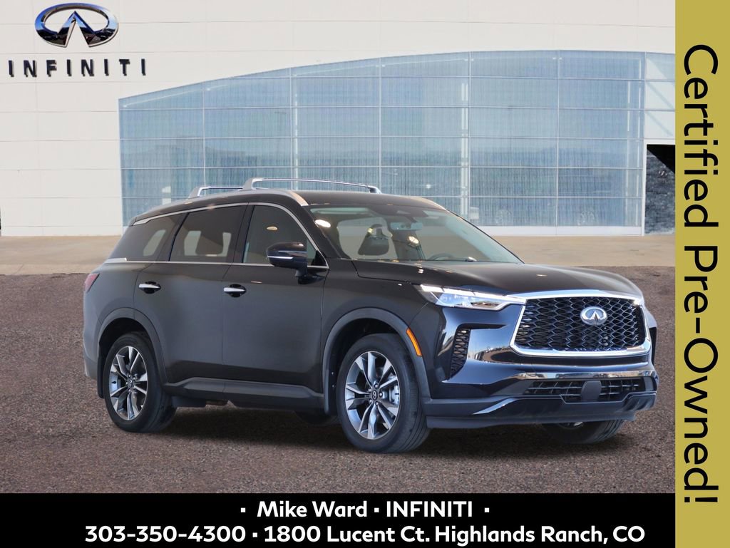 Certified 2023 INFINITI QX60 Luxe w/ Performance Audio Package AWD/4WD image 8