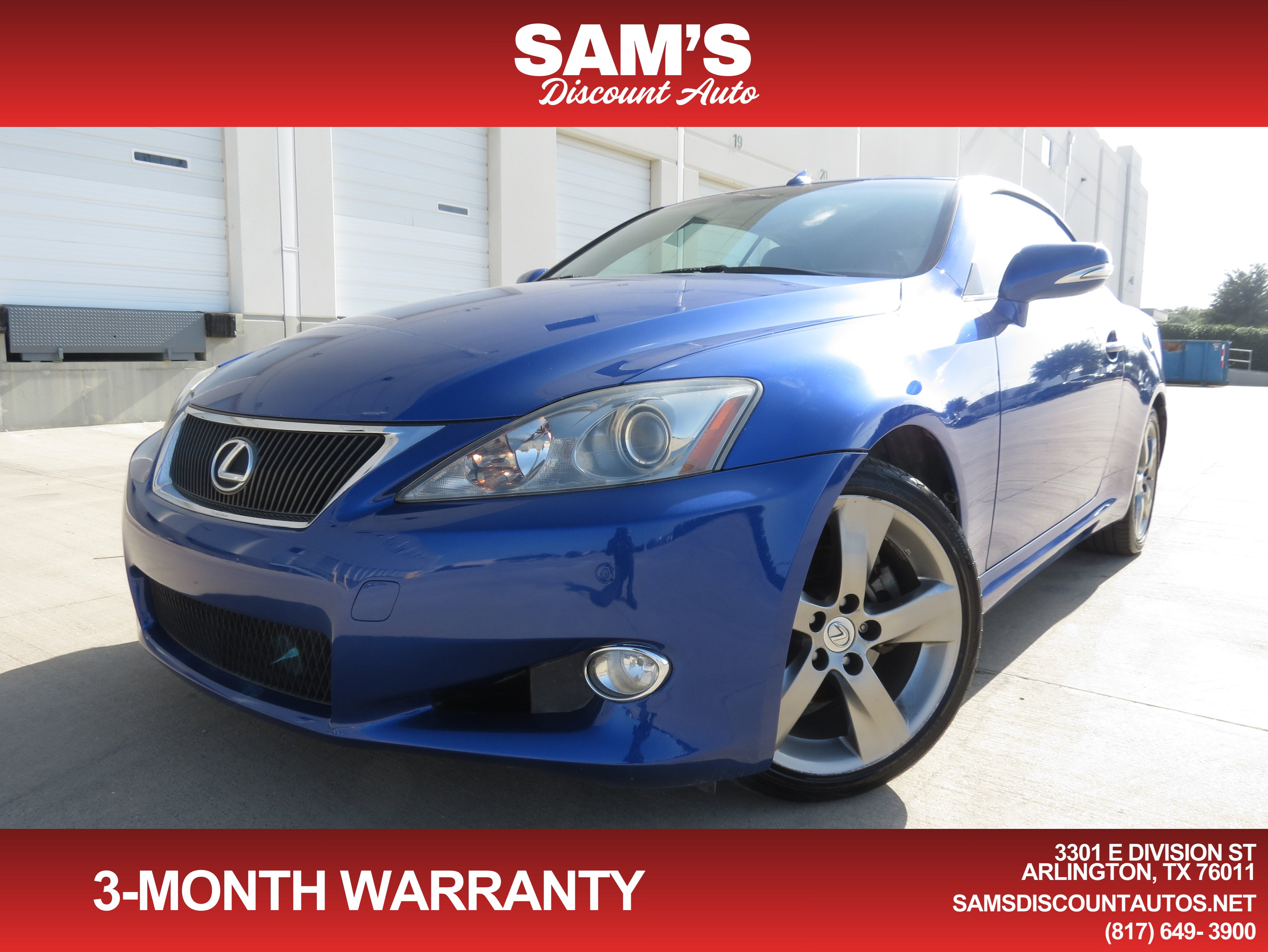 Used 2010 Lexus IS 250C RWD image 1