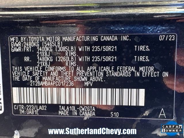 Used 2023 Lexus RX 350 350 Luxury w/ Cold Area Package image 47