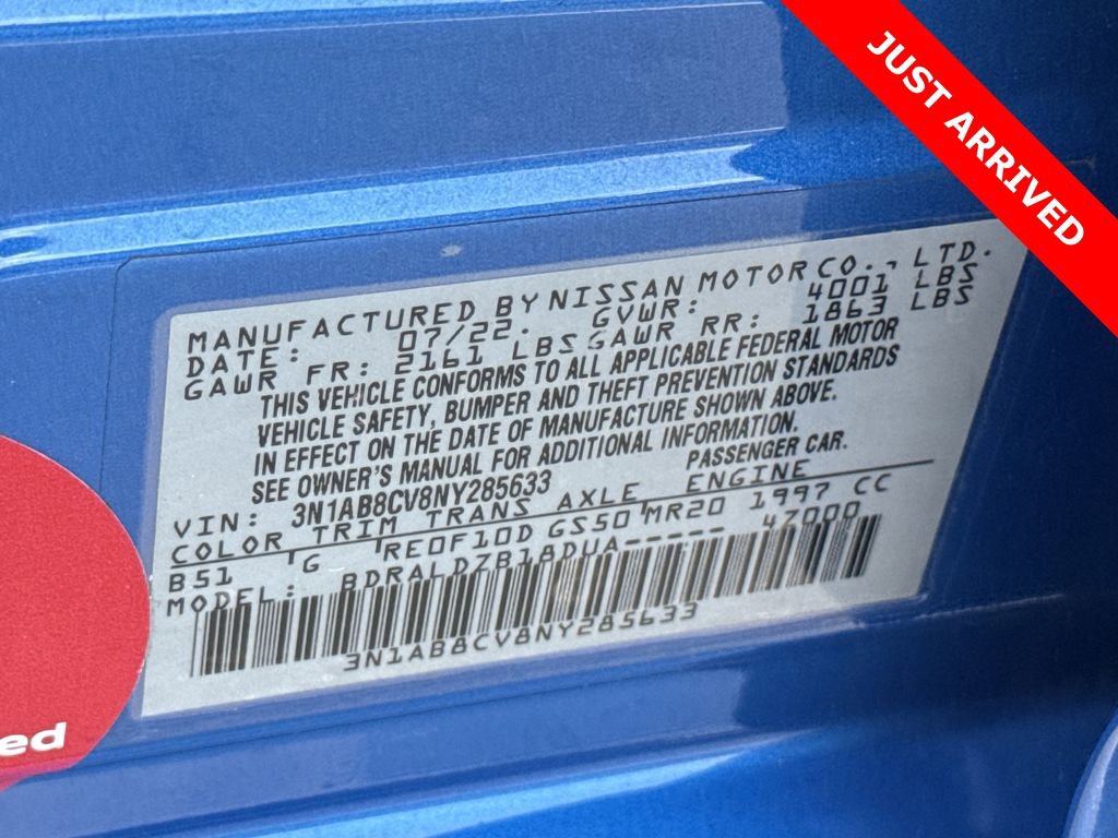 Certified 2022 Nissan Sentra SV image 46