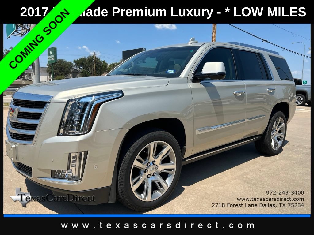 Used 2017 Cadillac Escalade Premium Luxury AWD/4WD 360° Tour