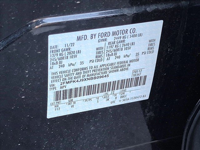 Used 2022 Ford Edge SEL w/ Convenience Package AWD/4WD image 24