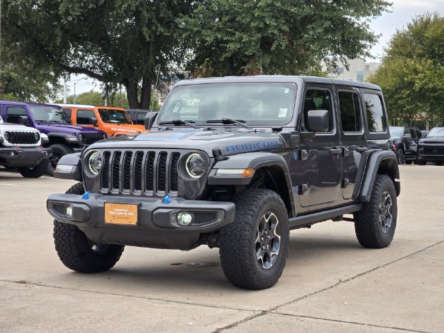 Used 2023 Jeep Wrangler Unlimited Rubicon 4xe w/ Cold Weather Group AWD/4WD image 3