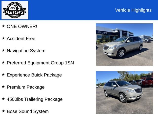 Used 2017 Buick Enclave Premium w/ Experience Buick Package AWD/4WD image 2