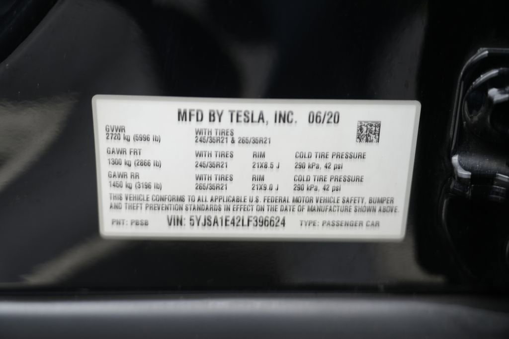 Used 2020 Tesla Model S Performance image 67