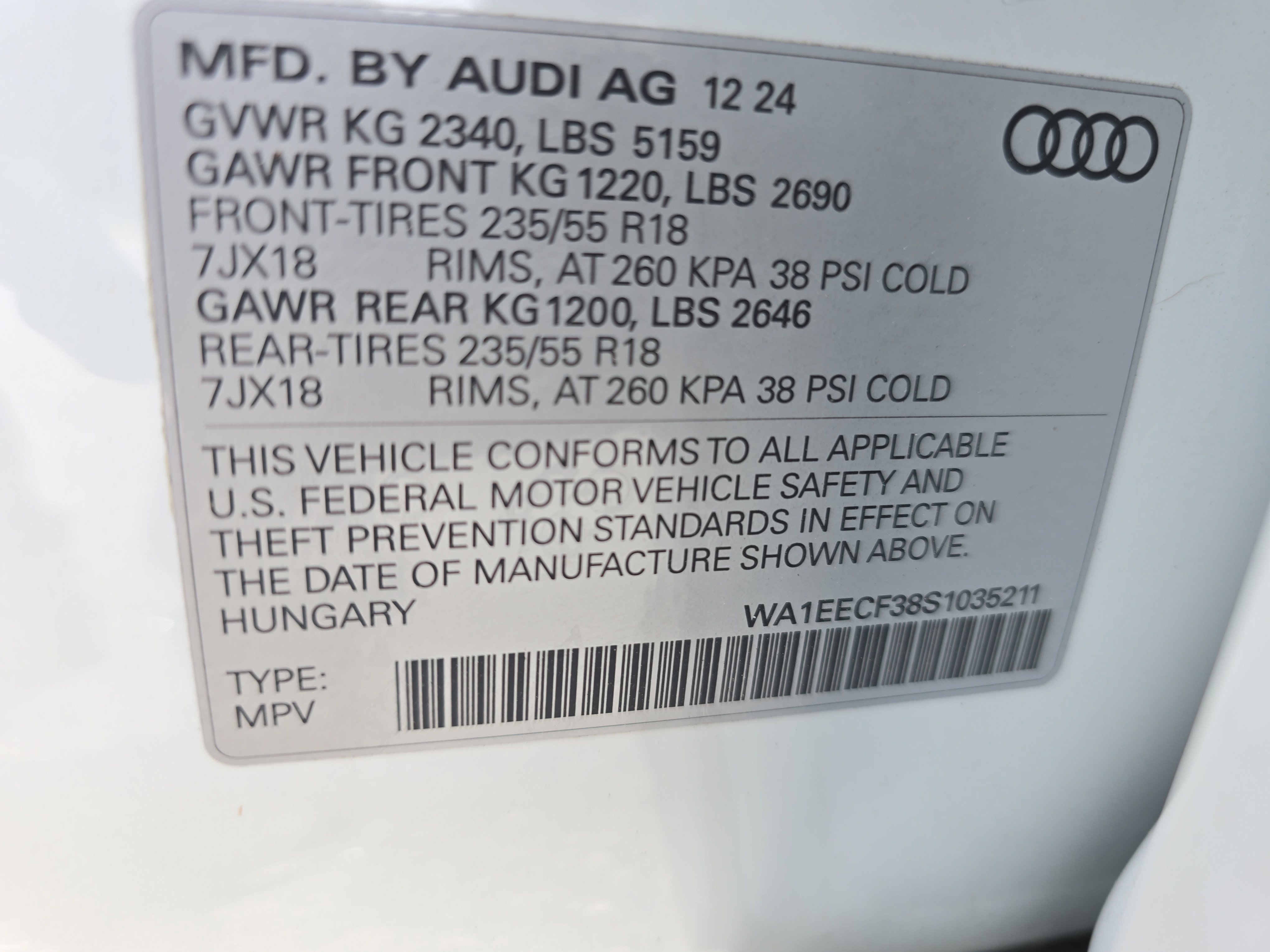 Certified 2025 Audi Q3 2.0T Premium Plus w/ Premium Plus Package image 33