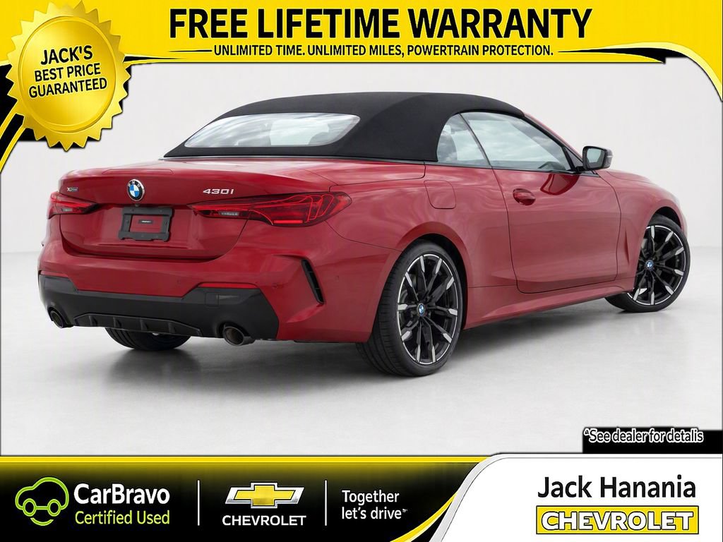 Used 2026 BMW 430i xDrive Convertible w/ M Sport Package AWD/4WD image 4