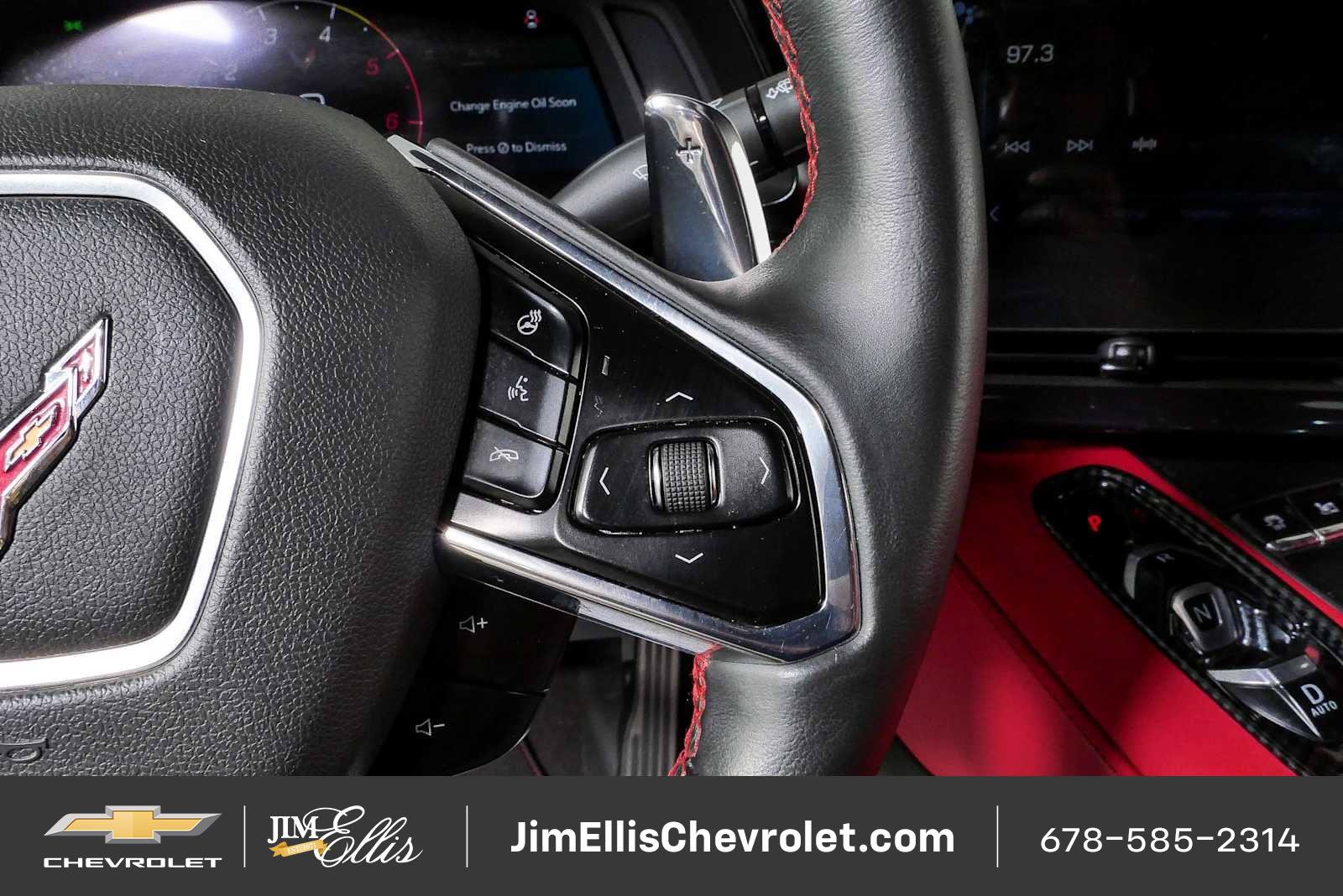 Certified 2024 Chevrolet Corvette Stingray Preferred Cpe w/ Stealth Interior Trim Package RWD image 11