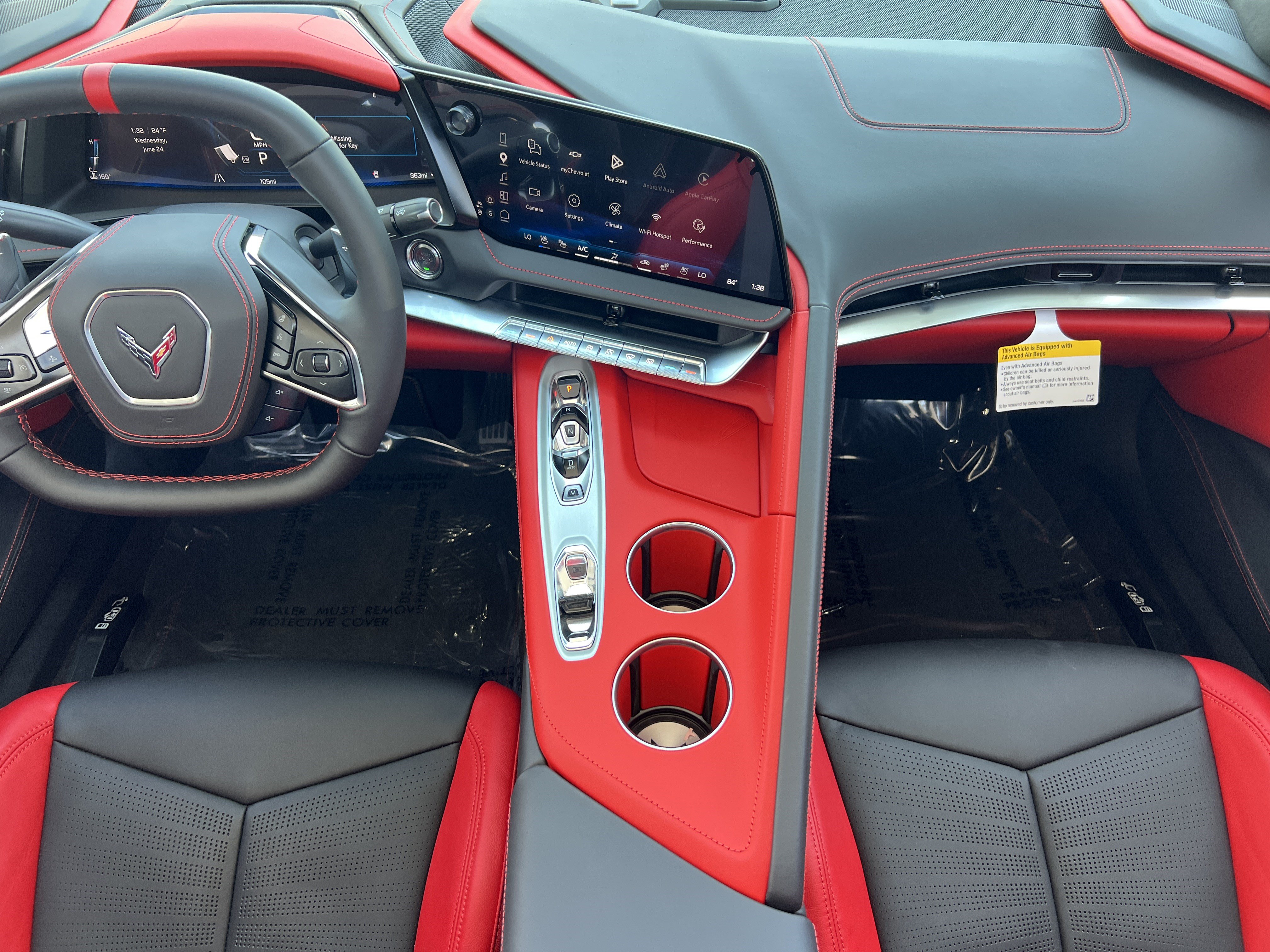 New 2026 Chevrolet Corvette Stingray Premium Cpe w/ Z51 Performance Package RWD image 35