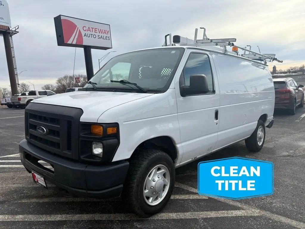 Used 2013 Ford E-150 and Econoline 150 w/ Commercial Cargo Van Pkg RWD image 1