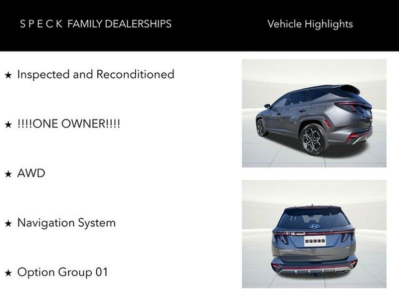 Used 2023 Hyundai Tucson N Line AWD/4WD image 9