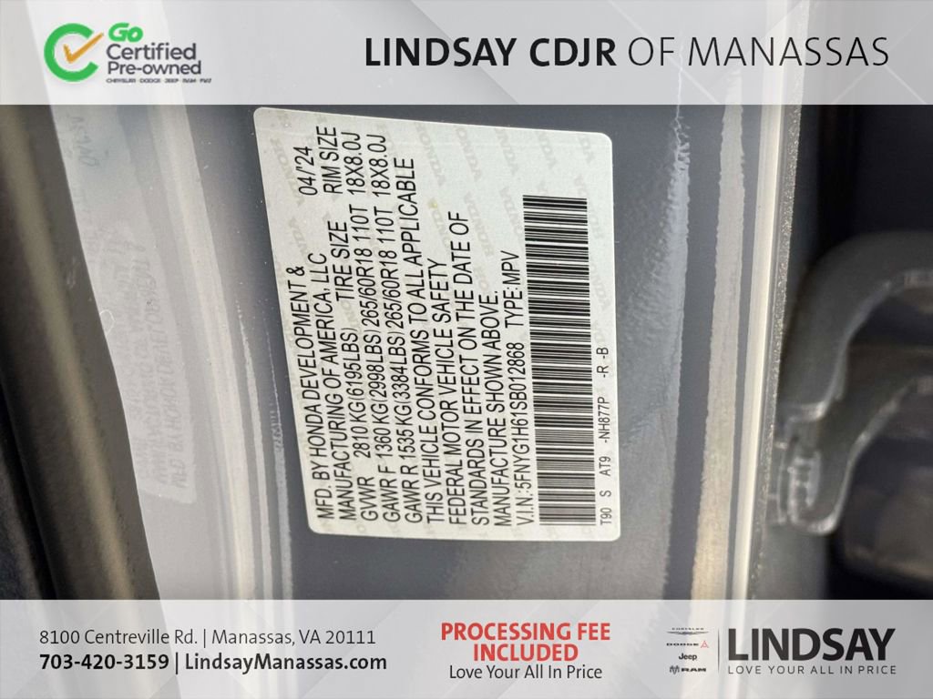 Used 2025 Honda Pilot TrailSport image 13