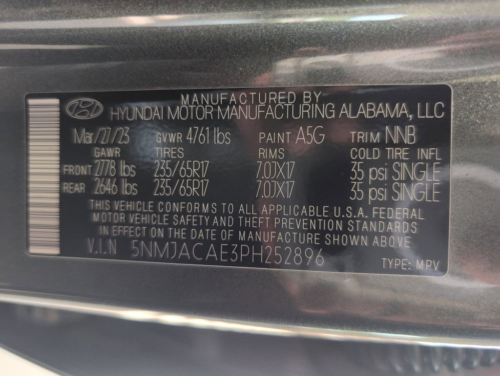 Certified 2023 Hyundai Tucson SE AWD/4WD image 30