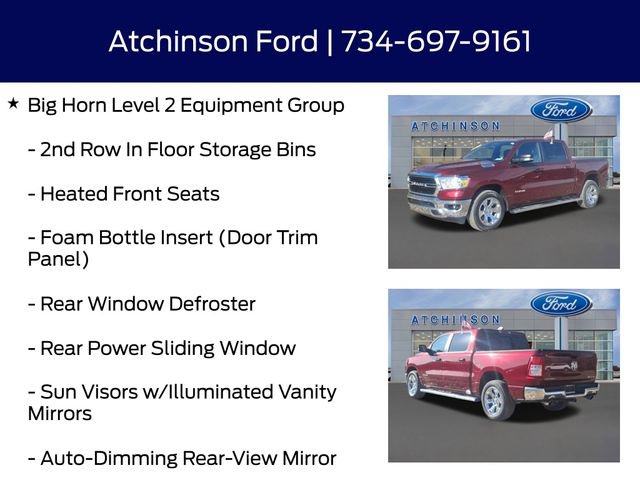 Used 2021 RAM 1500 Big Horn image 8