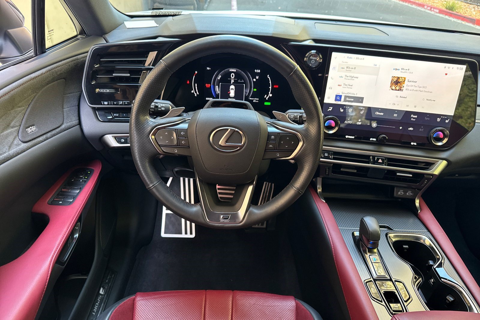 Used 2023 Lexus RX 500h F Sport w/ Cold Area Package AWD/4WD image 32