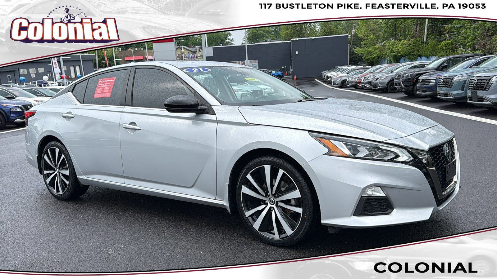Certified 2021 Nissan Altima 2.5 SR w/ SR Premium Package FWD image 1