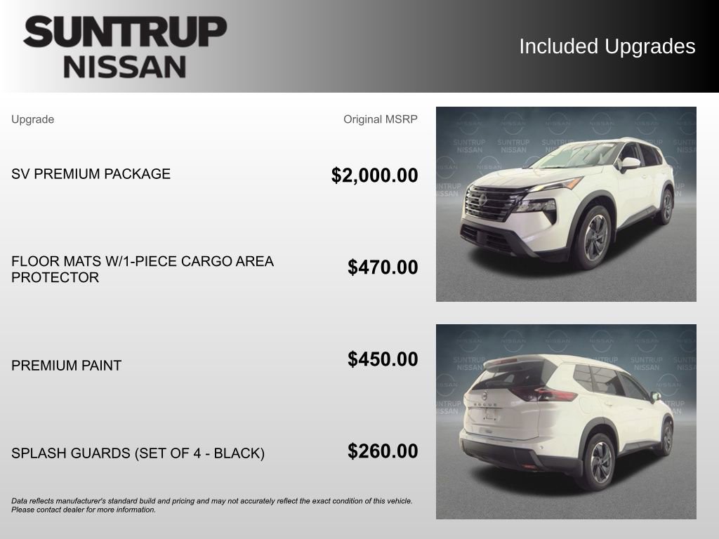 Used 2025 Nissan Rogue SV w/ SV Premium Package FWD image 2