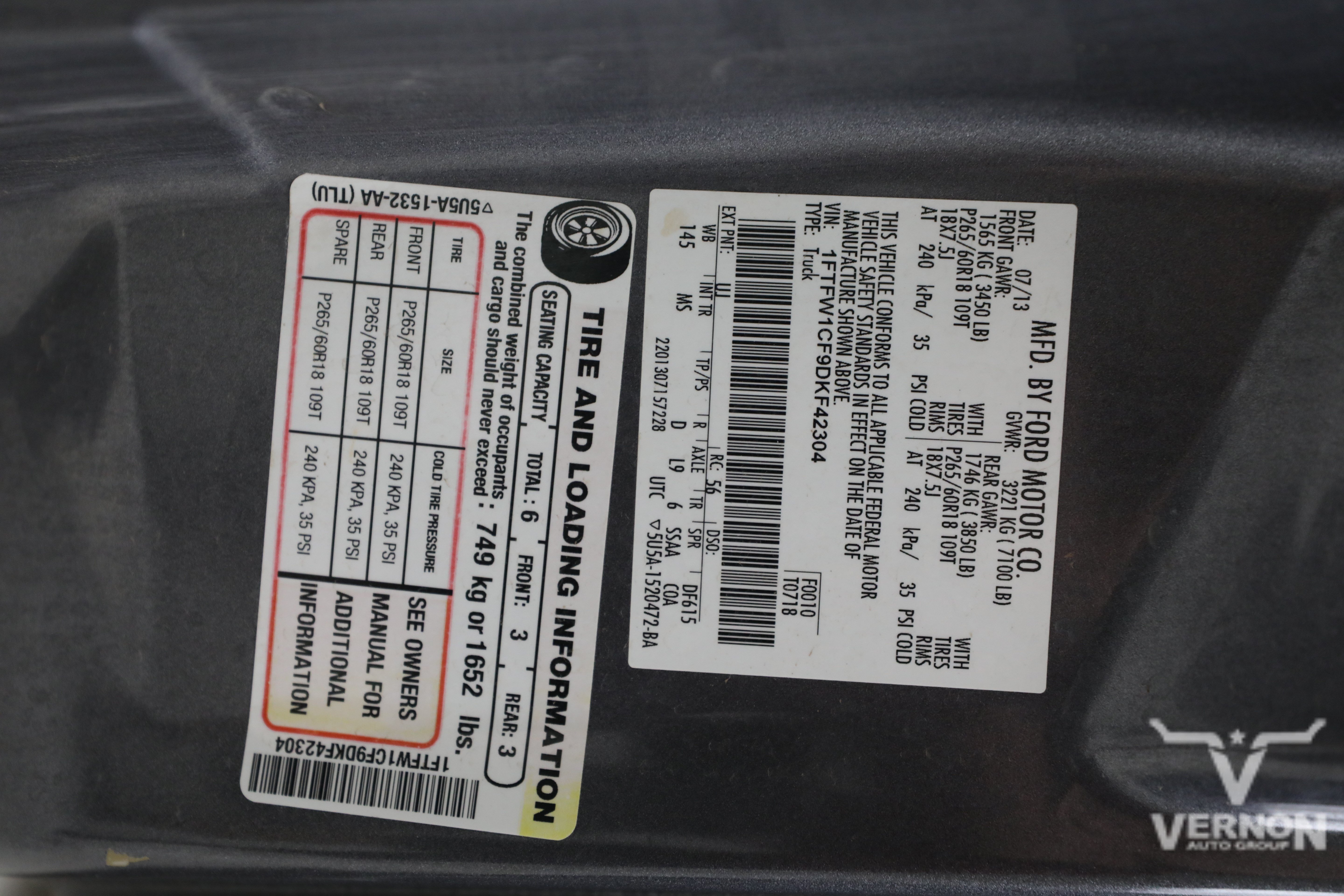 Used 2013 Ford F150 XLT w/ Luxury Equipment Group RWD image 13
