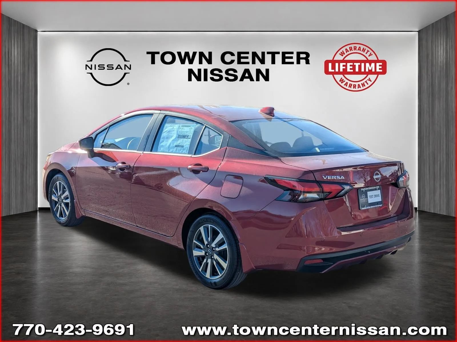 New 2025 Nissan Versa SV w/ Trunk Package FWD image 6