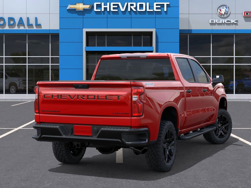 New 2026 Chevrolet Silverado 1500 Custom Trail Boss w/ Dark Appearance Package AWD/4WD image 4