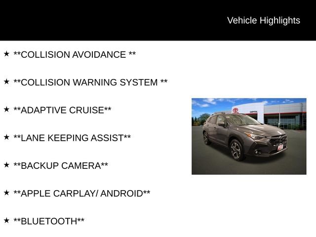 Used 2024 Subaru Crosstrek 2.0i Premium image 2