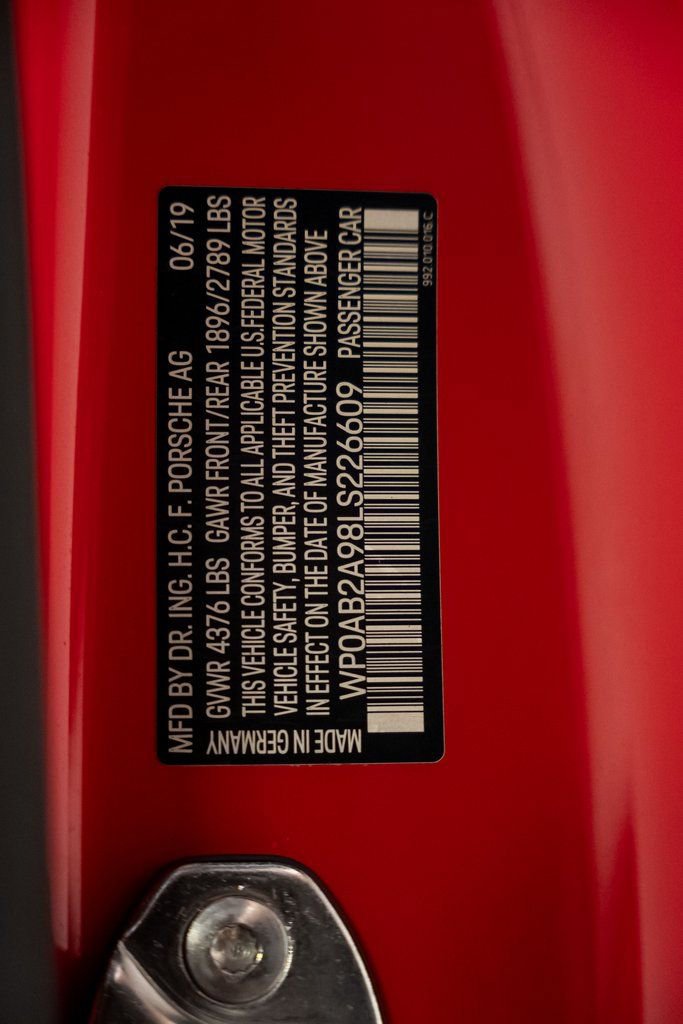 Used 2020 Porsche 911 Carrera S w/ Sport Package image 65