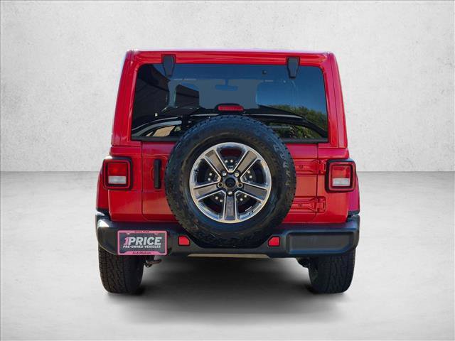 Used 2020 Jeep Wrangler Unlimited Sahara w/ Uconnect 4C Nav & Sound Group AWD/4WD image 6