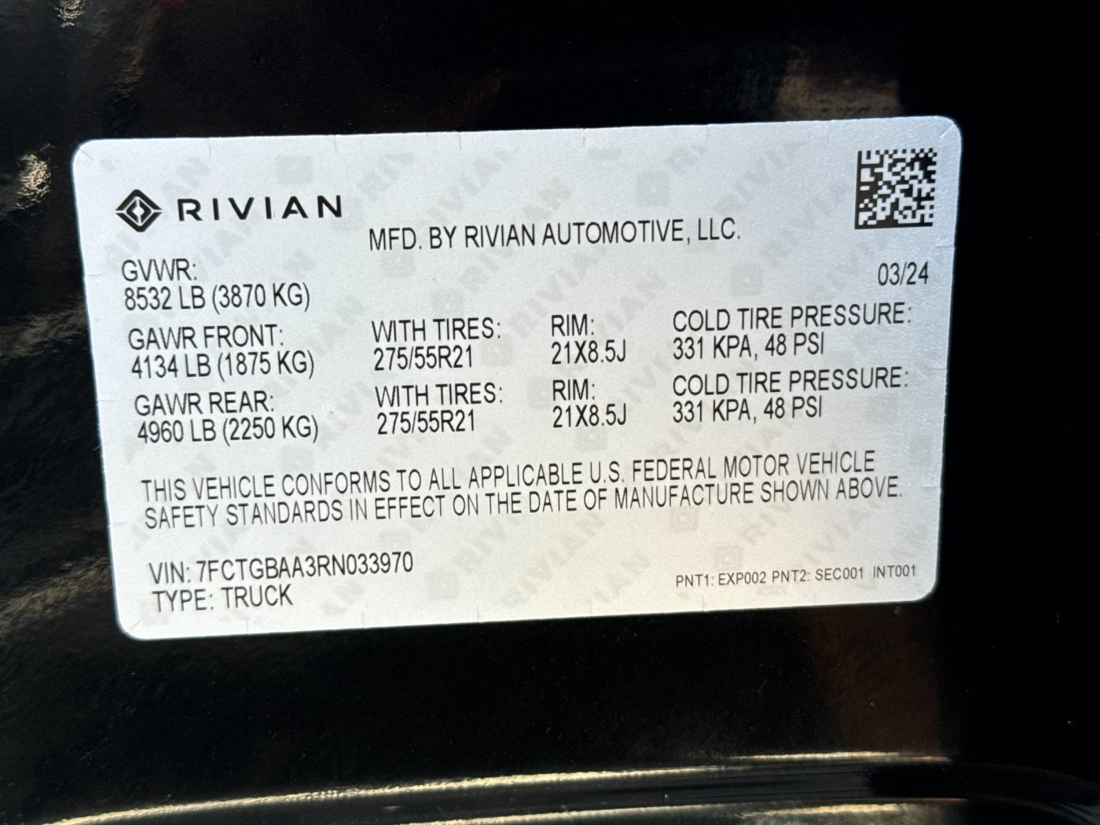 Used 2024 Rivian R1T Adventure Dual AWD/4WD image 27