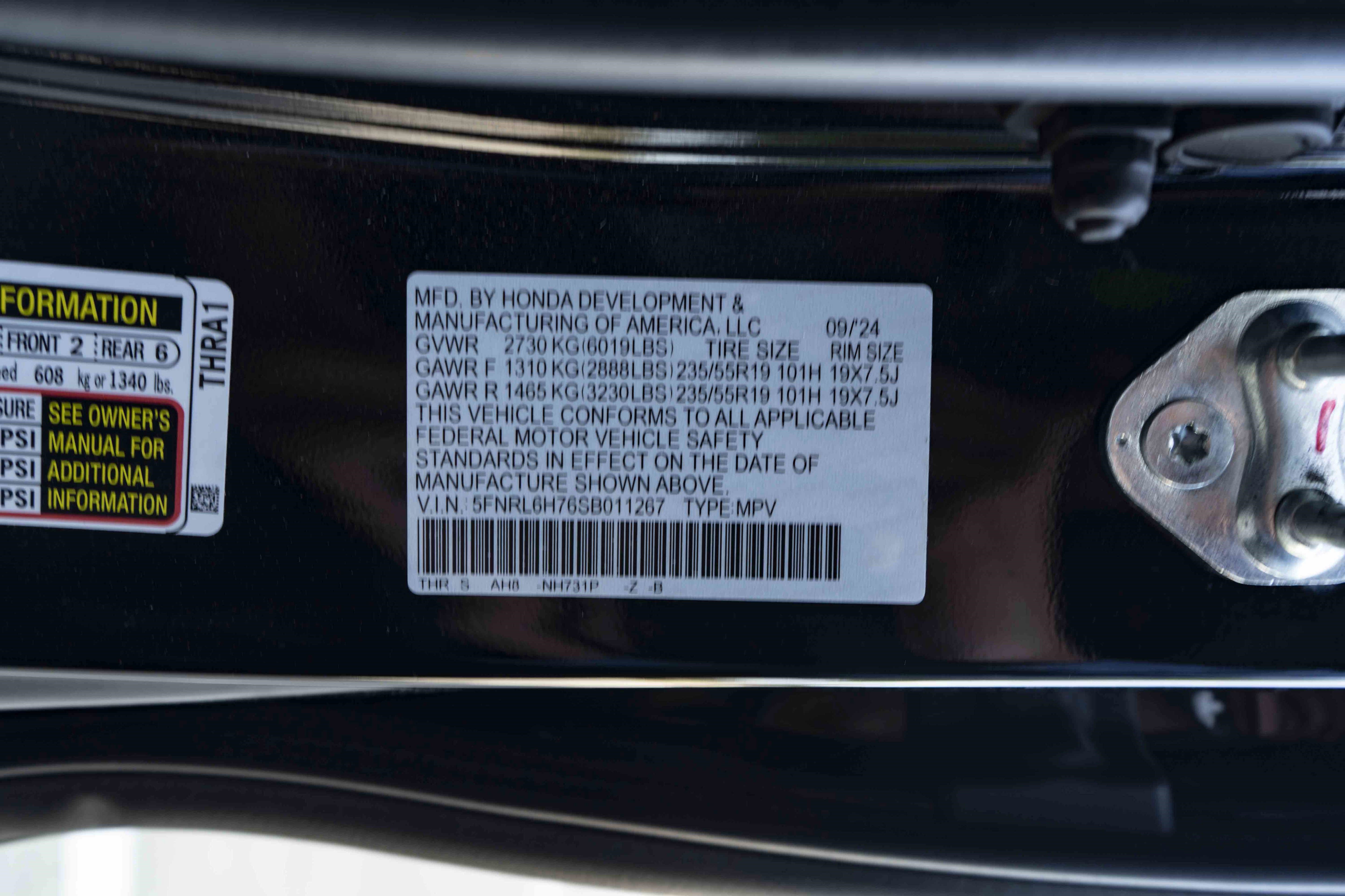 Used 2025 Honda Odyssey Sport-L image 47