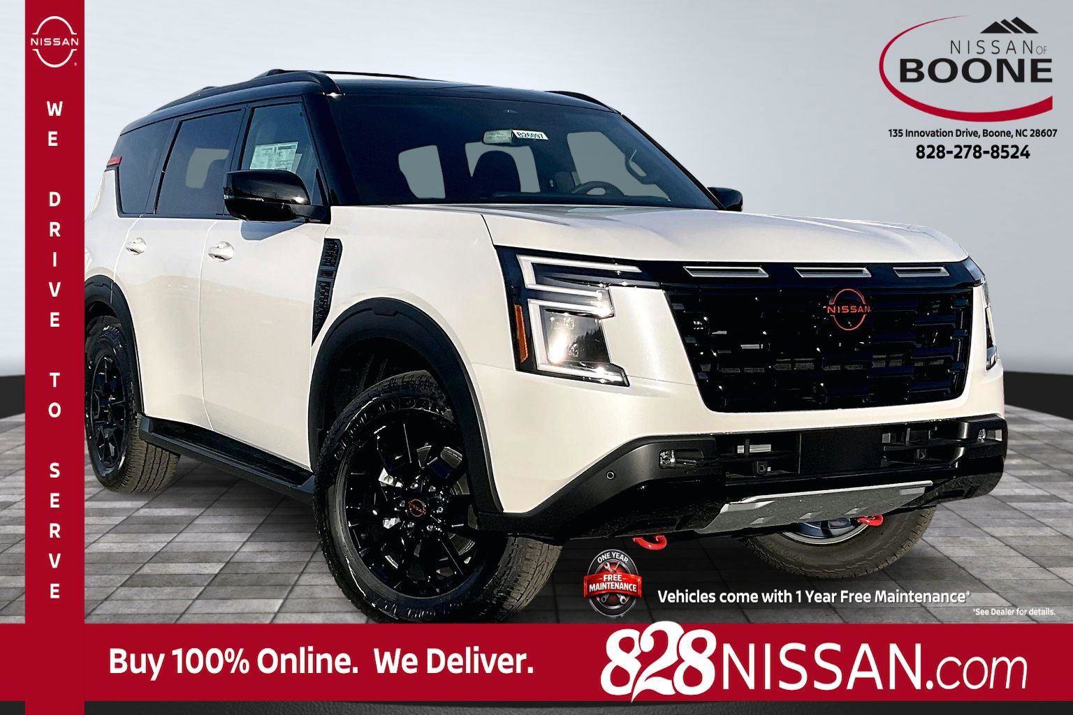 New 2026 Nissan Armada PRO-4X w/ Captain's Chari Seat Package