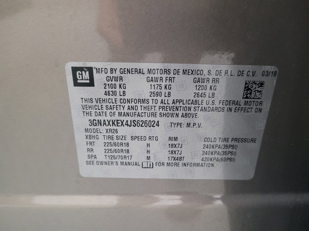 Used 2018 Chevrolet Equinox LT image 33