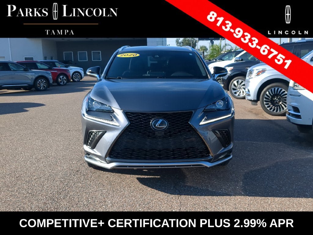 Used 2020 Lexus NX 300 F Sport w/ Accessory Package 2 FWD image 2