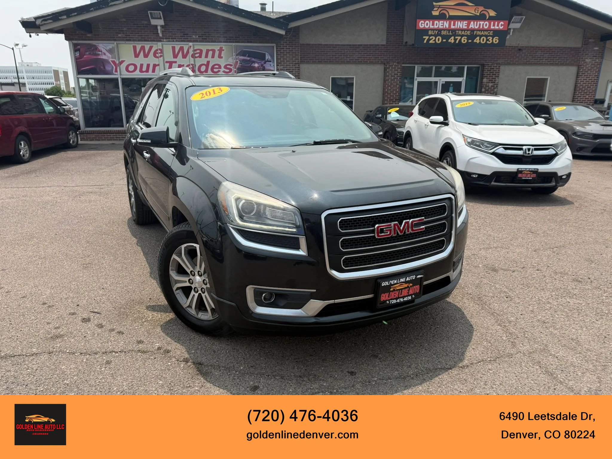 Used 2013 GMC Acadia SLT AWD/4WD video 1