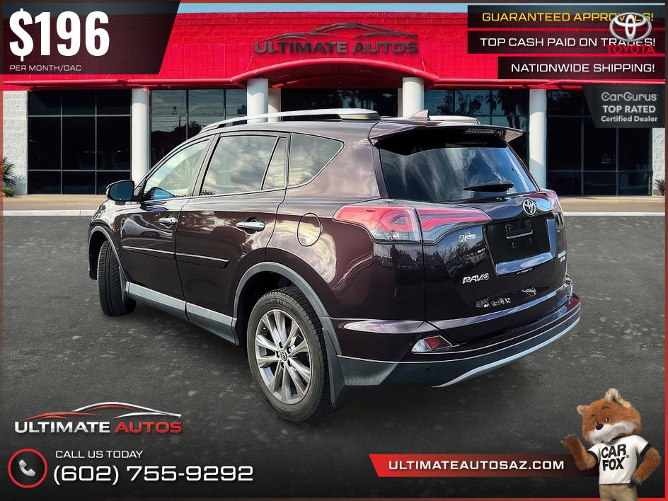 Used 2016 Toyota RAV4 Limited w/ Protection Package AWD/4WD image 4
