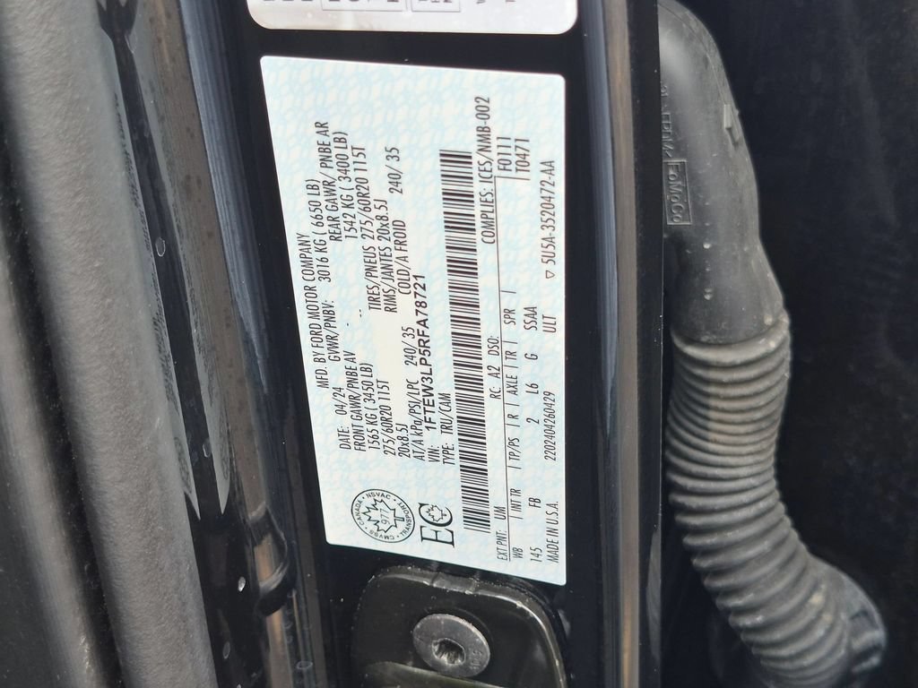 Used 2024 Ford F150 XLT w/ Equipment Group 302A MID AWD/4WD image 26