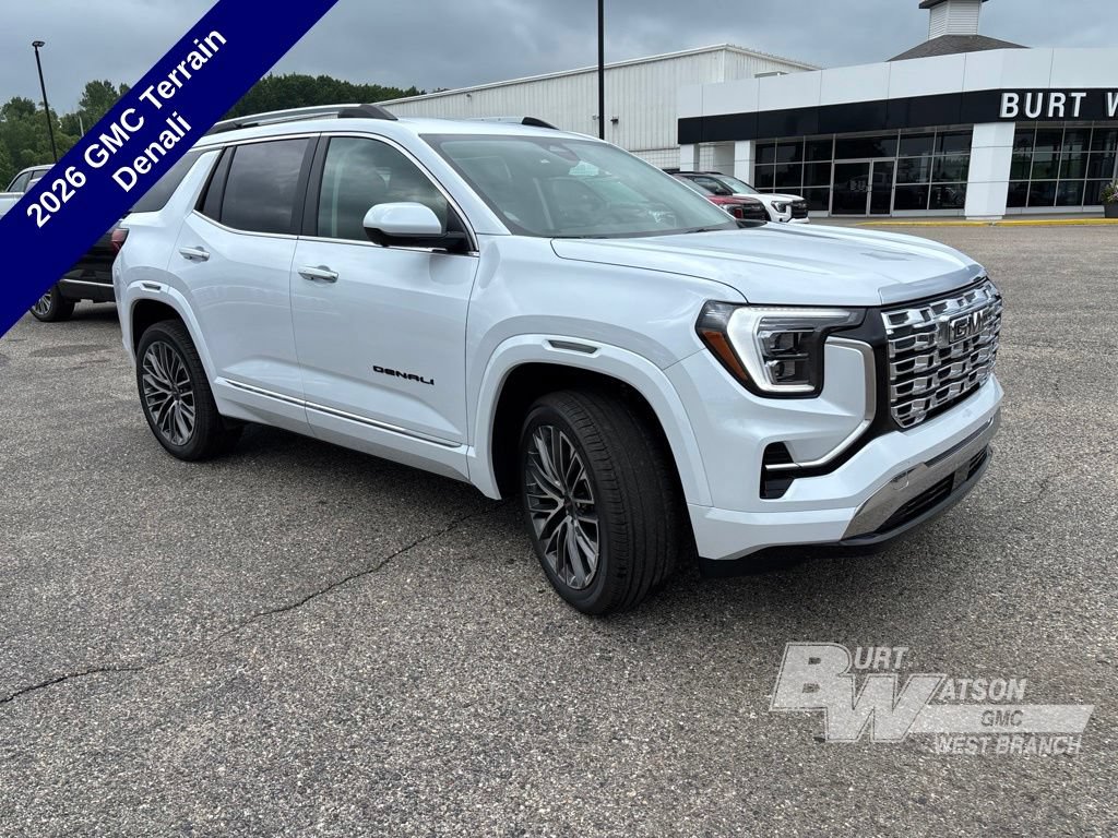 New 2026 GMC Terrain Denali w/ LPO, Black Badging Package AWD/4WD image 8