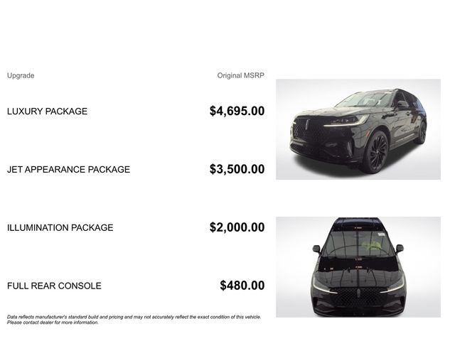 Used 2025 Lincoln Aviator Reserve w/ Luxury Package AWD/4WD image 3