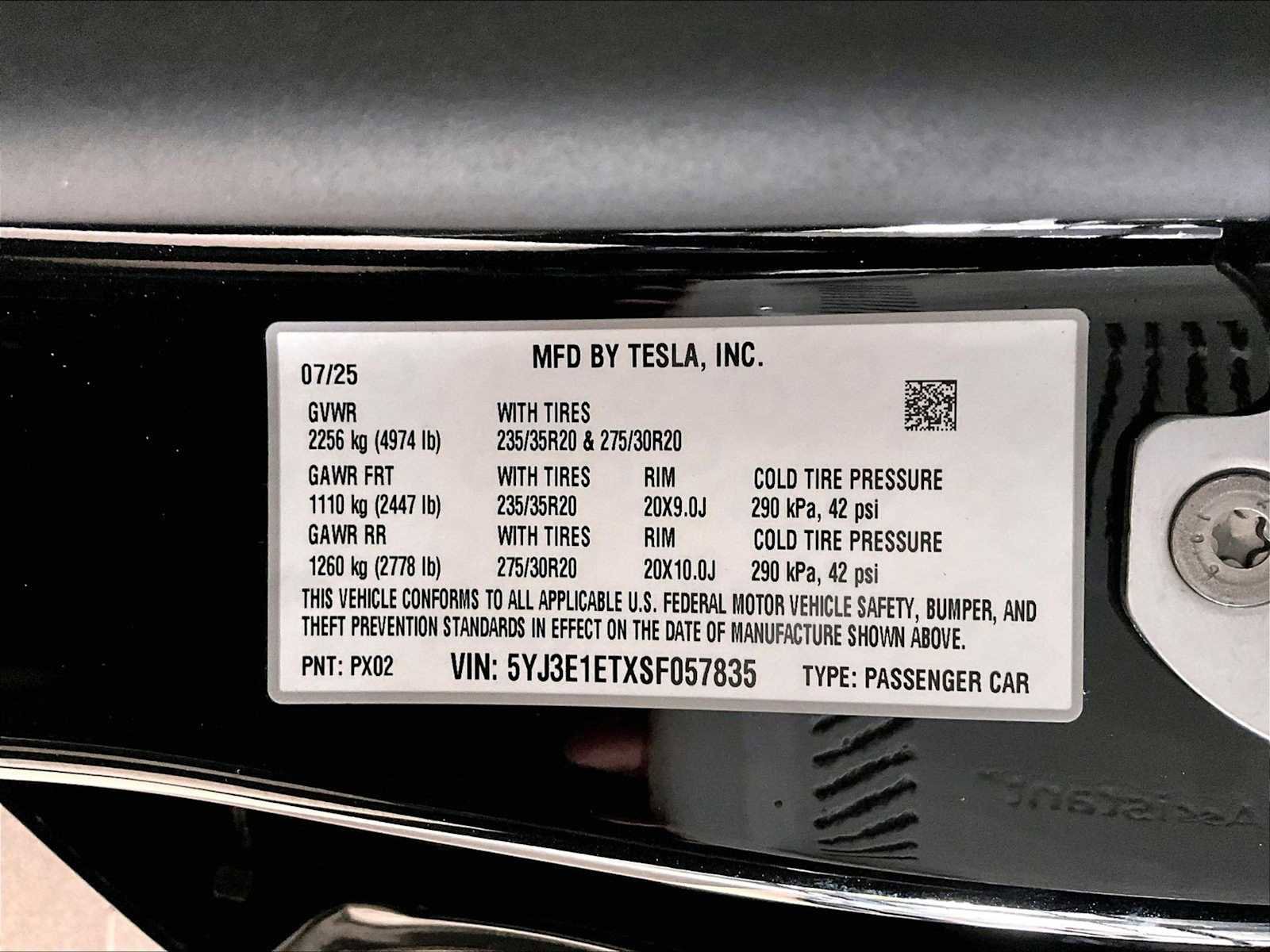 Used 2025 Tesla Model 3 Performance AWD/4WD image 35