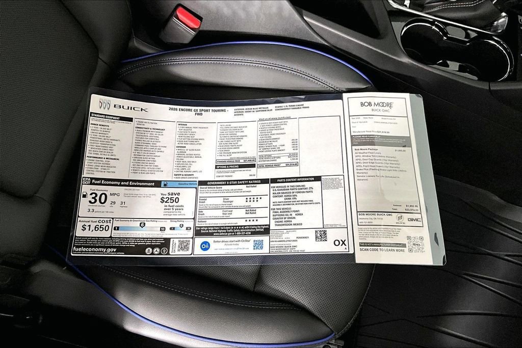 New 2026 Buick Encore GX Sport Touring w/ Comfort Package FWD image 14
