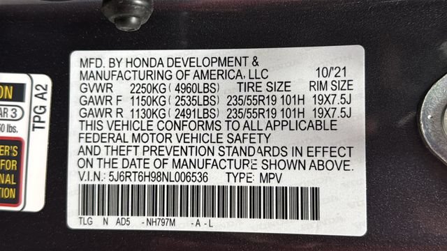 Used 2022 Honda CR-V Touring image 29