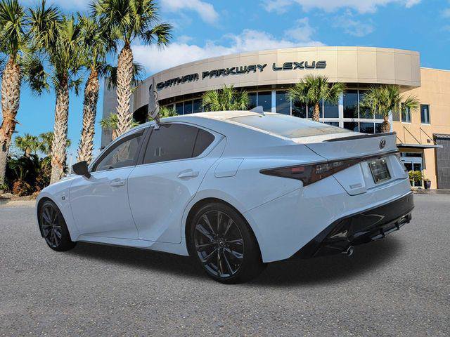 Certified 2021 Lexus IS 350 F Sport w/ Accessory Package 2 RWD image 7