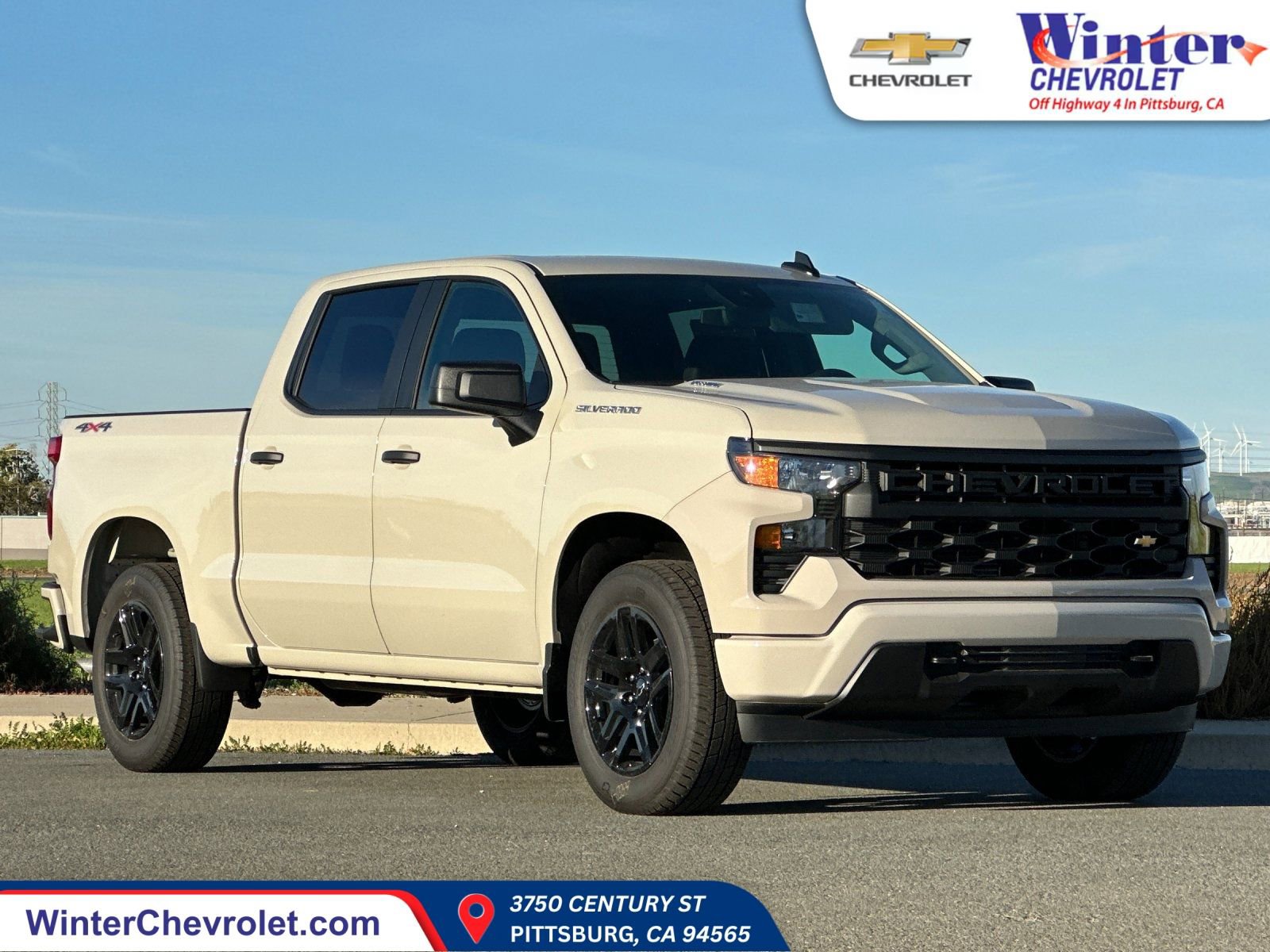New 2026 Chevrolet Silverado 1500 Custom w/ LPO, Dark Essentials Package image 1