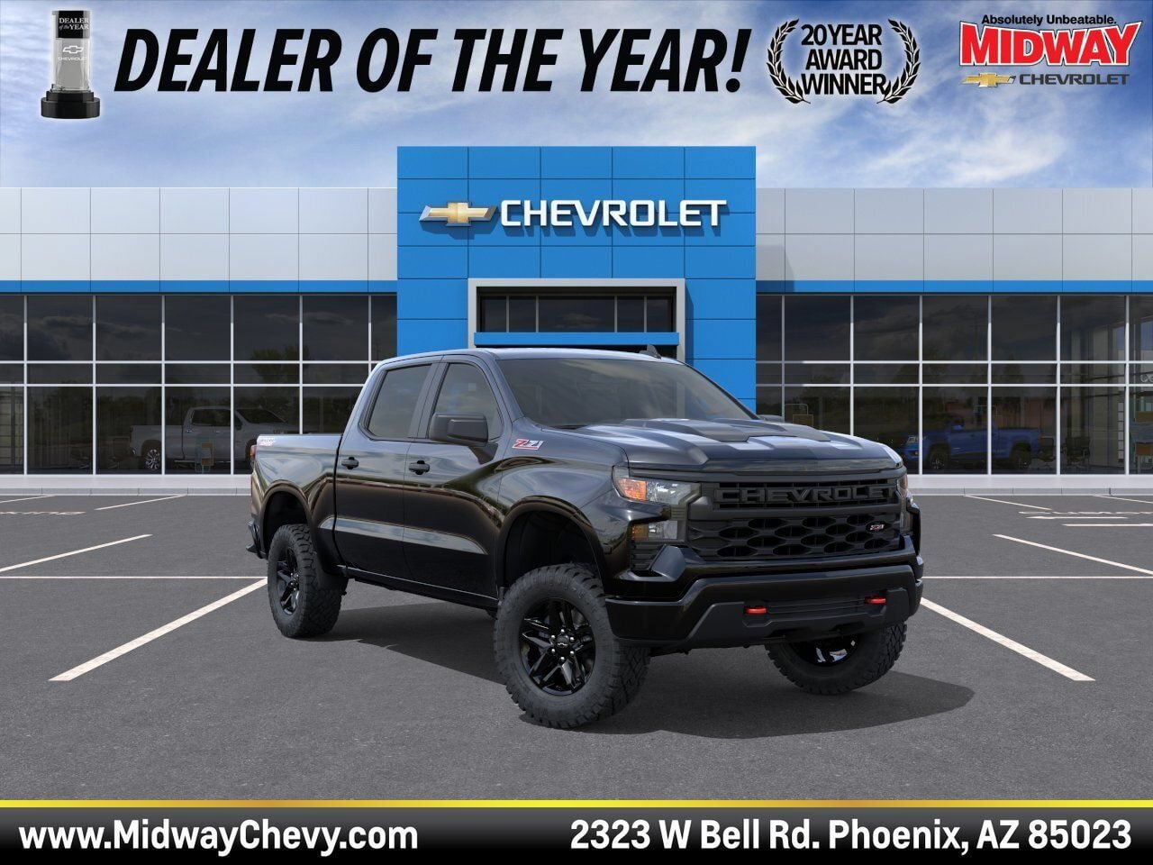 New 2026 Chevrolet Silverado 1500 Custom Trail Boss