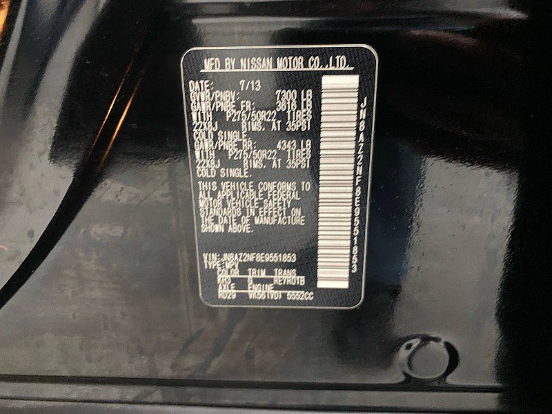 Used 2014 INFINITI QX80 2WD w/ Deluxe Touring Package image 27