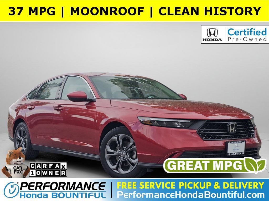 Certified 2023 Honda Accord EX