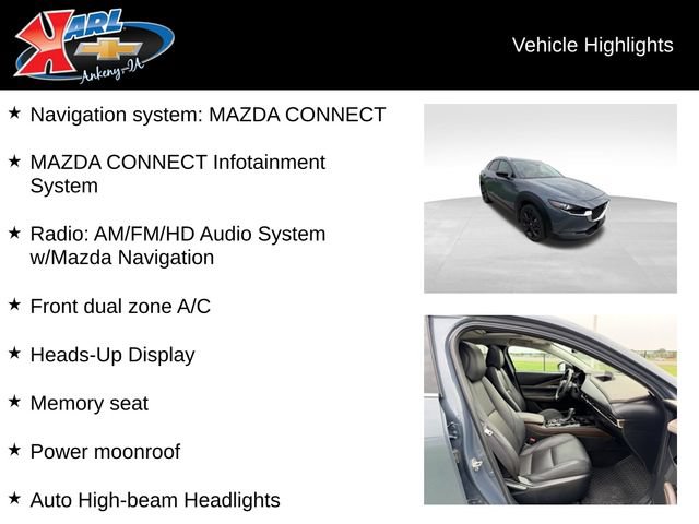 Used 2023 MAZDA CX-30 2.5 Turbo w/ Premium Plus Pkg AWD/4WD image 2