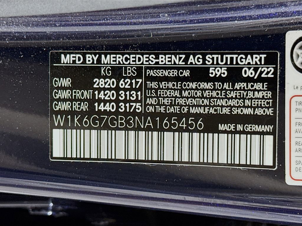 Certified 2022 Mercedes-Benz S 580 4MATIC Sedan image 32