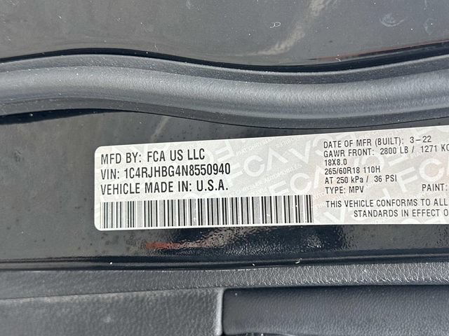 Used 2022 Jeep Grand Cherokee Limited AWD/4WD image 31