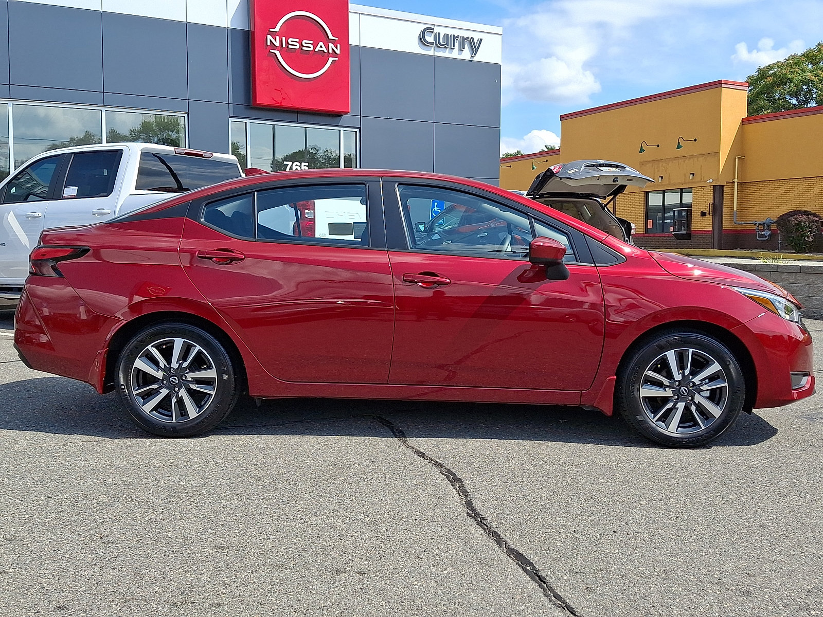 Certified 2025 Nissan Versa SV w/ Trunk Package FWD image 8